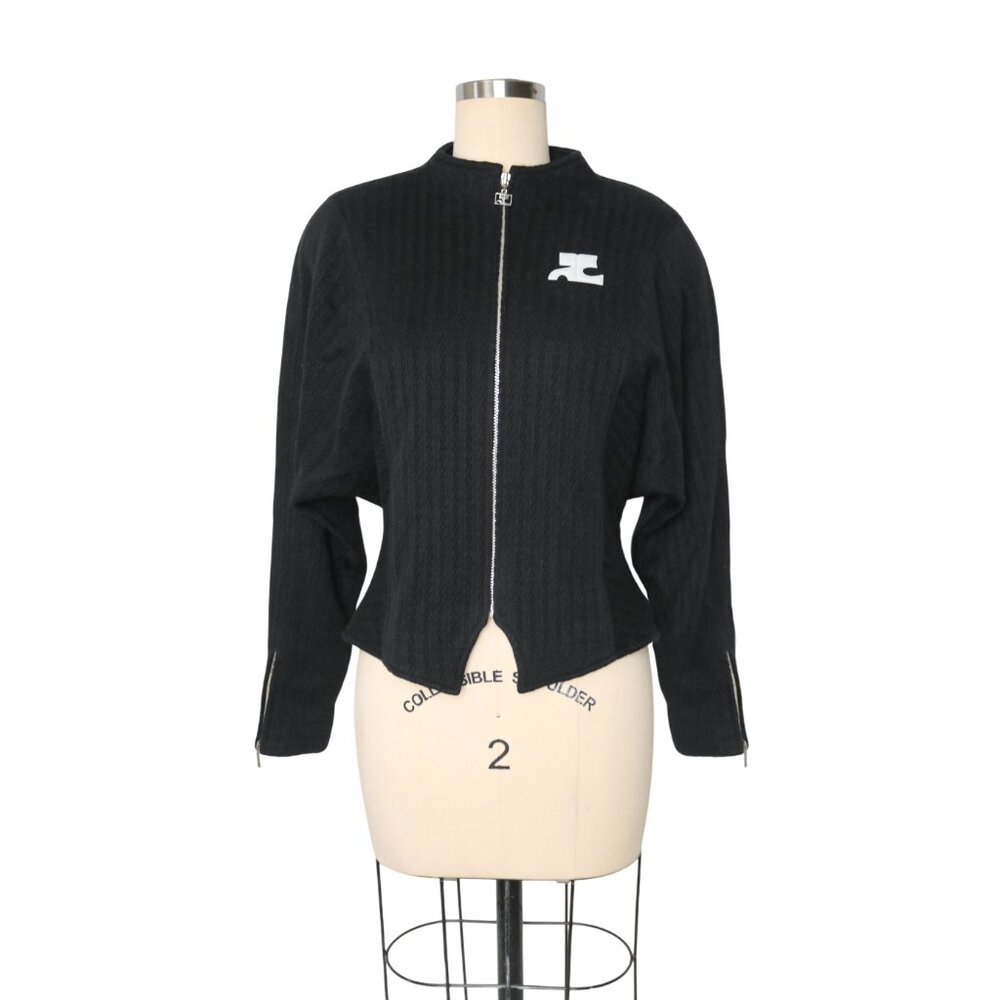 Courrèges batwing wool jacket - image 2